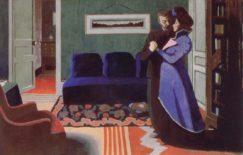 Felix Vallotton The Visit